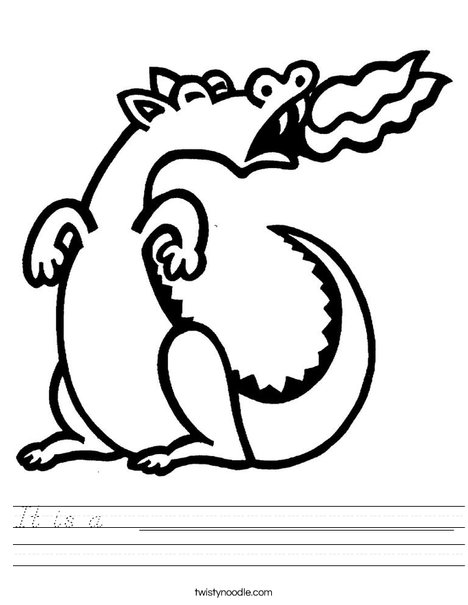 Purple Dragon Worksheet