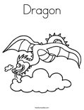 Dragon Coloring Page
