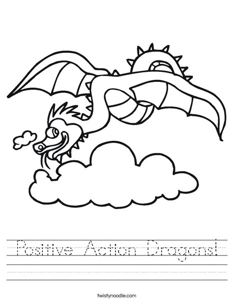 Flying Dragon Worksheet