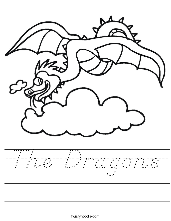 The Dragons Worksheet