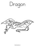 Dragon Coloring Page