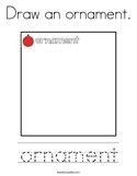 Draw an ornament Coloring Page