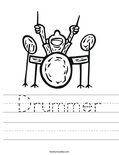 Drummer Worksheet