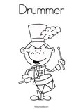 DrummerColoring Page