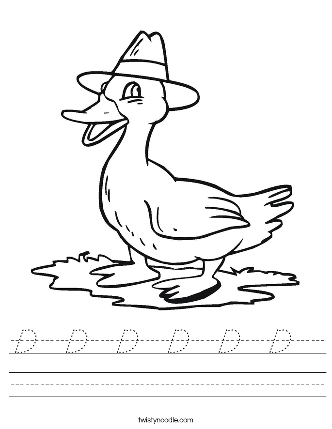 D  D  D  D  D  D   Worksheet
