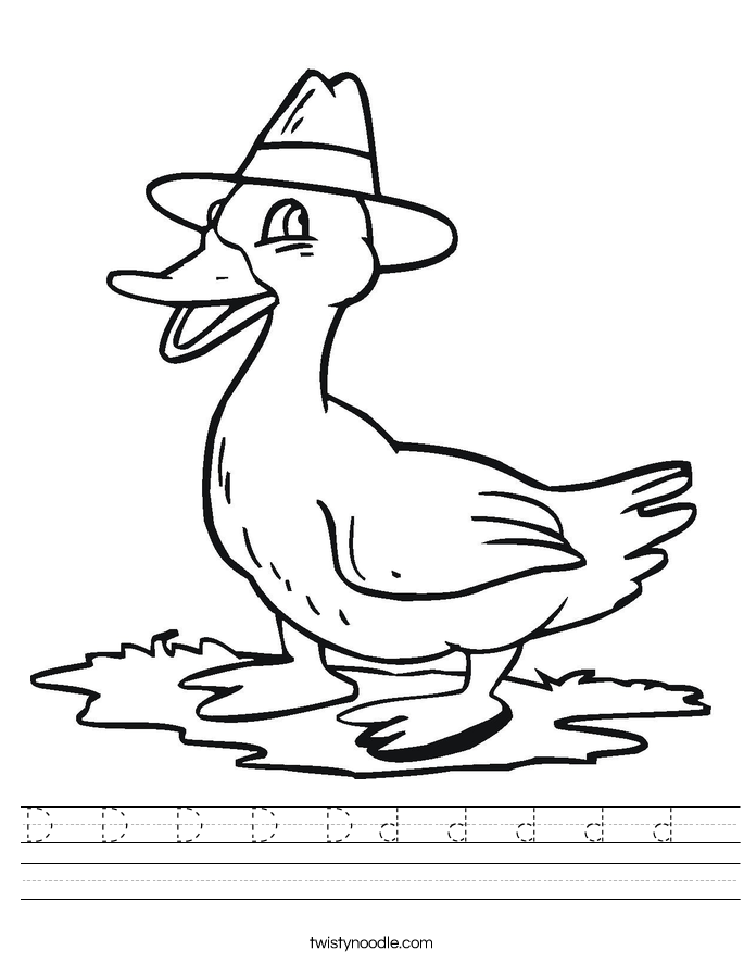 D  D  D  D  D d  d  d  d  d   Worksheet