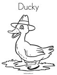 DuckyColoring Page