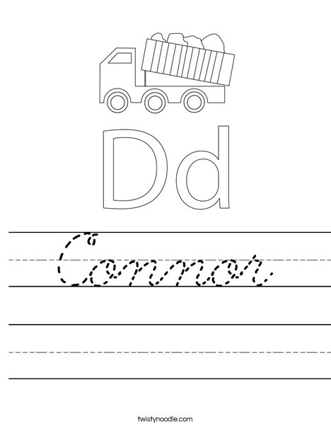 Dump Truck with Lift Worksheet