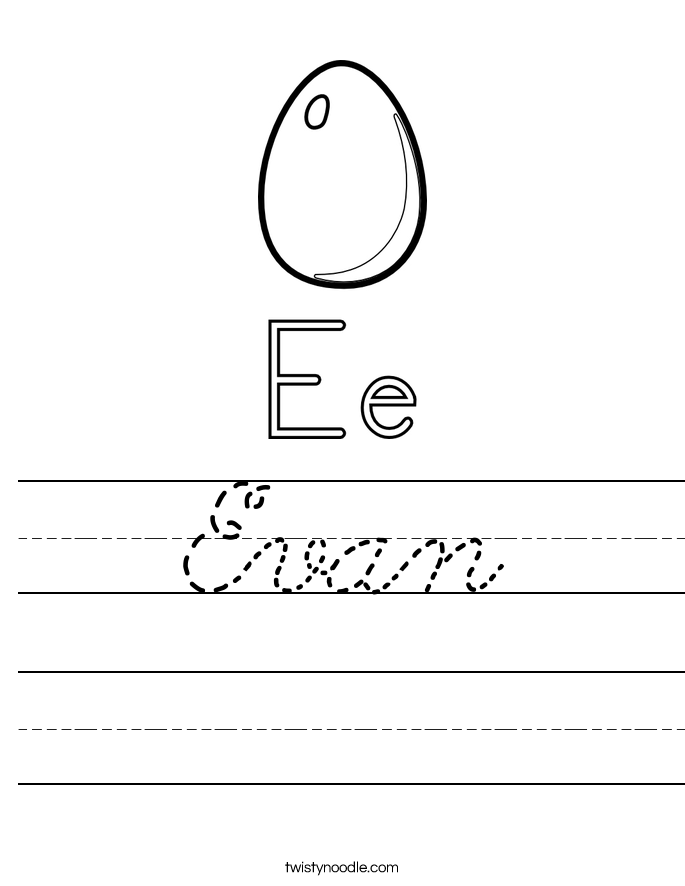 Evan Worksheet