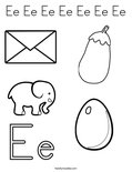 Ee Ee Ee Ee Ee Ee Ee Coloring Page