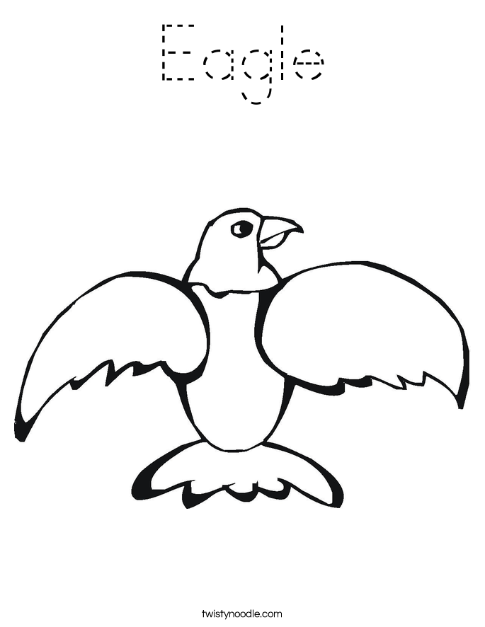 Eagle Coloring Page