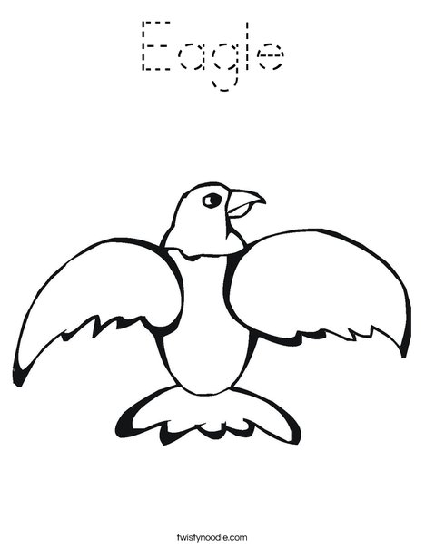 Eagle Coloring Page
