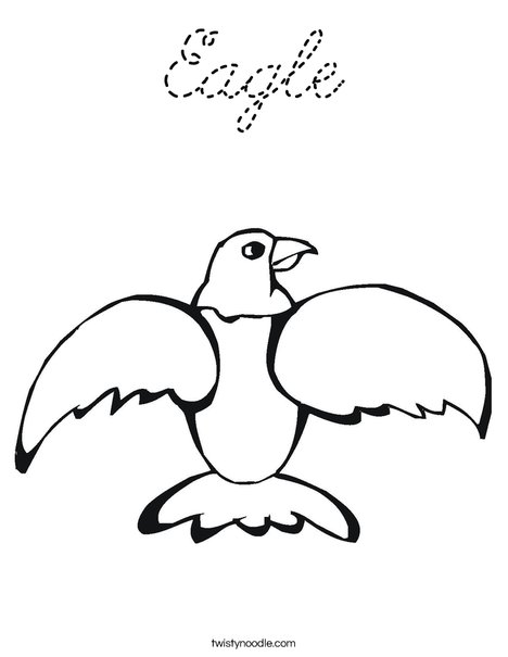 Eagle Coloring Page