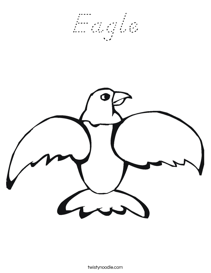 Eagle Coloring Page