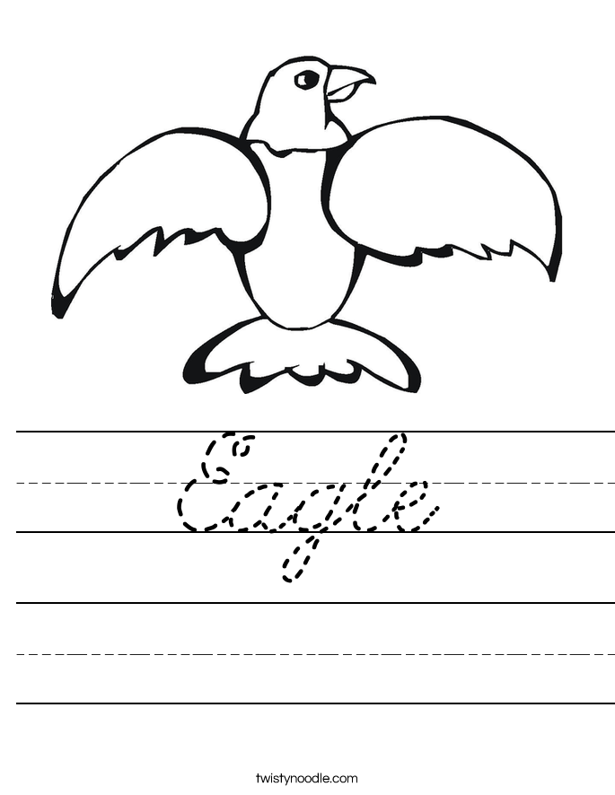 Eagle Worksheet
