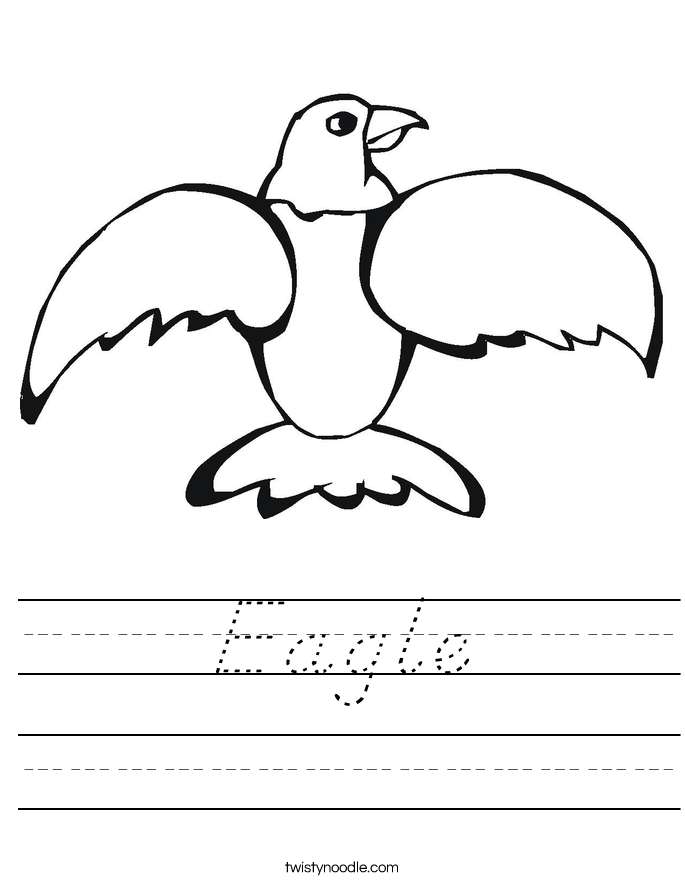 Eagle Worksheet
