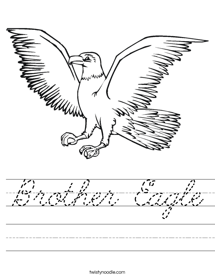 Brother Eagle Worksheet