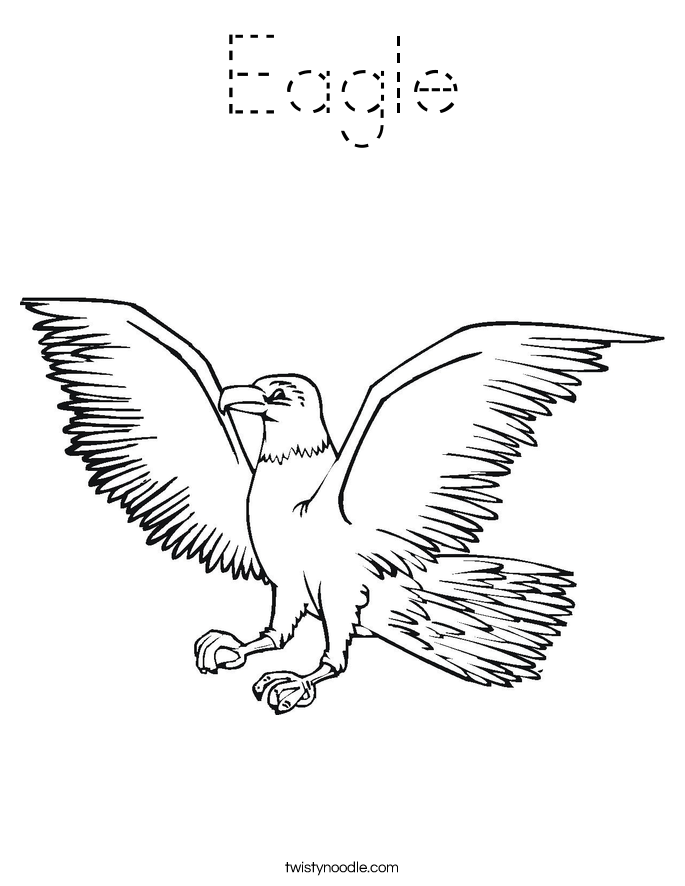 Eagle Coloring Page