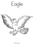 Eagle Coloring Page