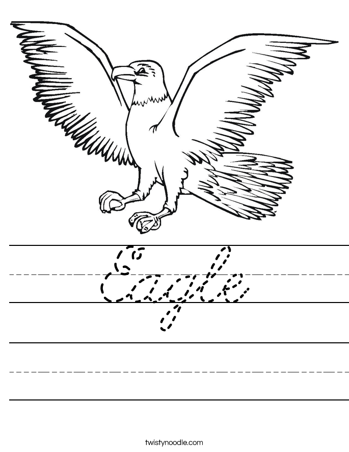 Eagle Worksheet