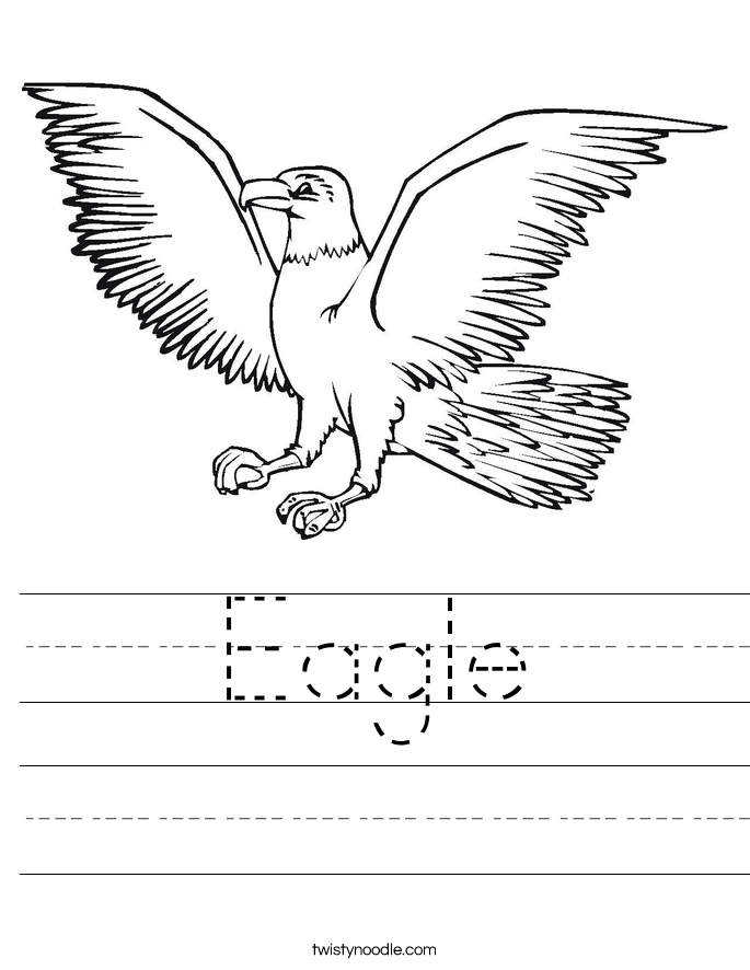 Eagle Worksheet