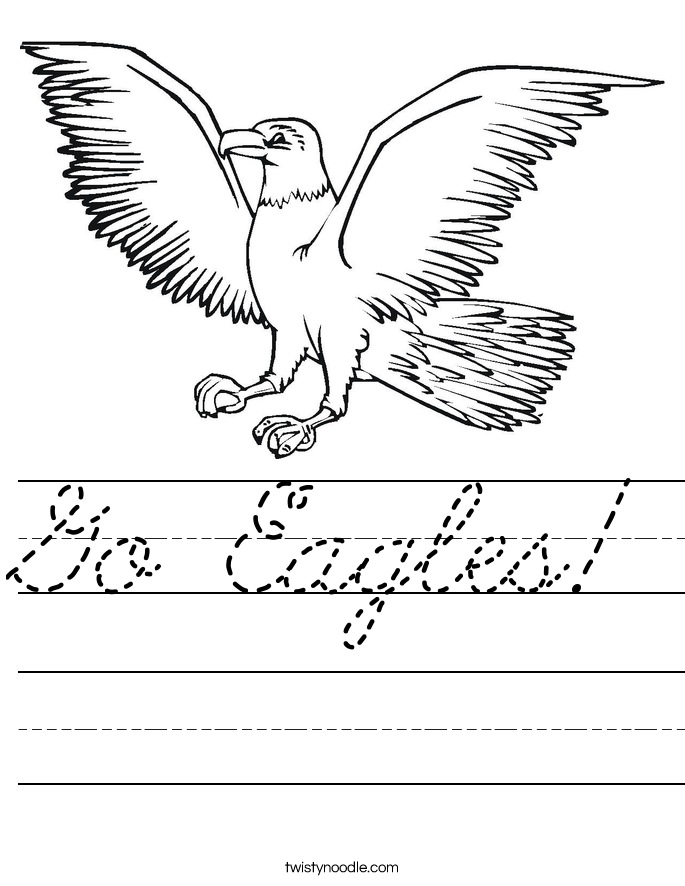 Go Eagles! Worksheet