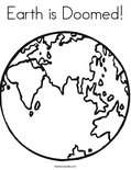 Earth is Doomed! Coloring Page