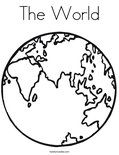 The World Coloring Page