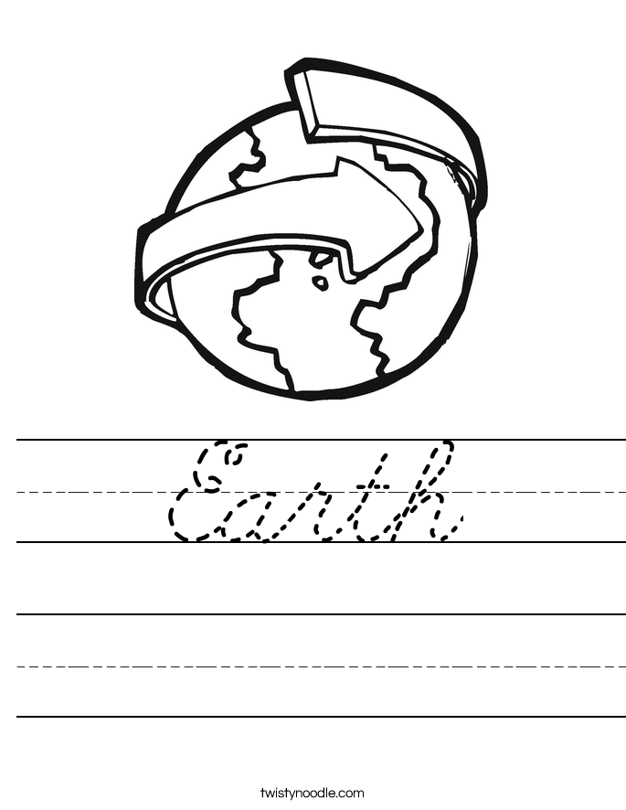 Earth Worksheet