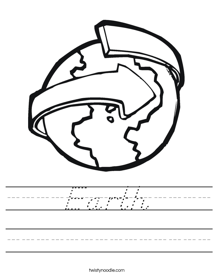Earth Worksheet