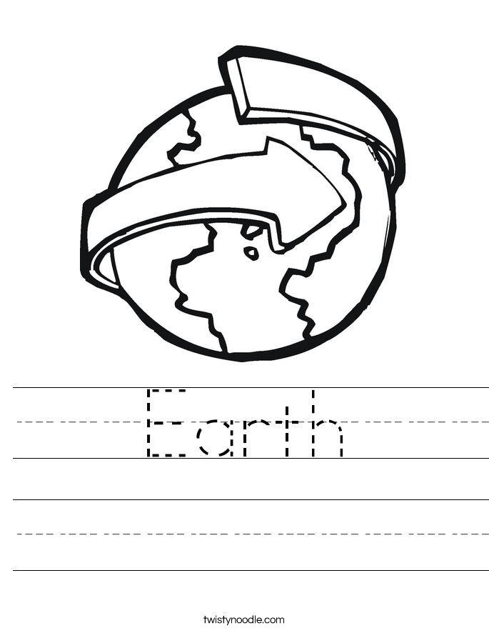 Earth Worksheet