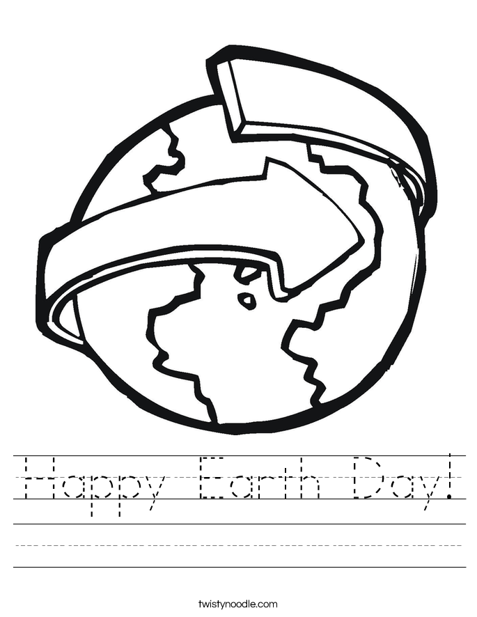 Happy Earth Day! Worksheet