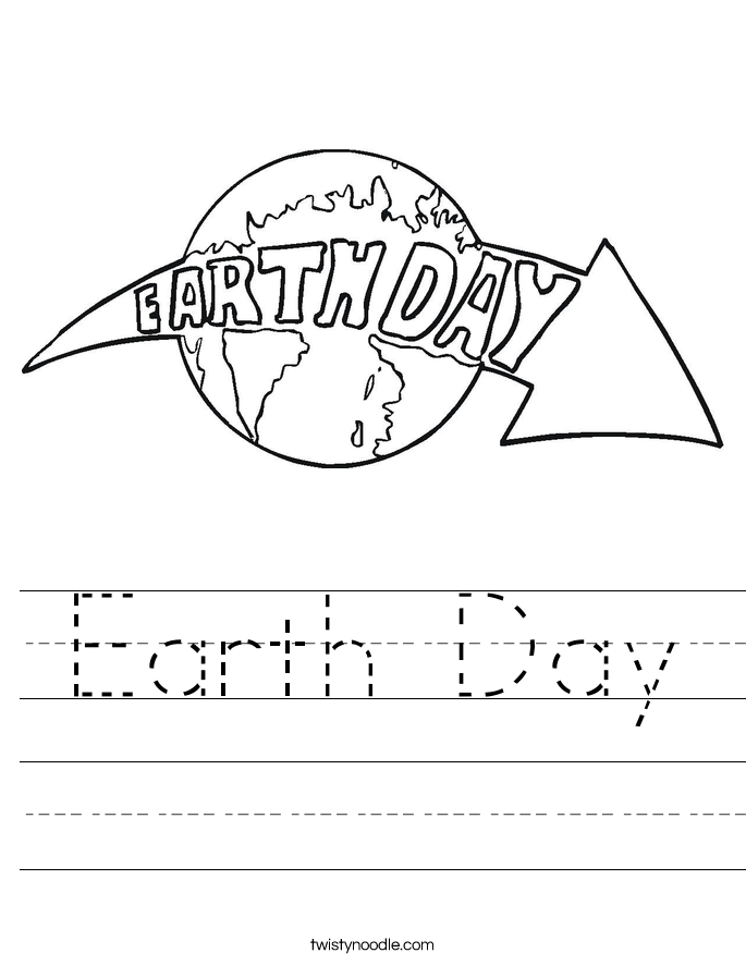 Earth Day Worksheet