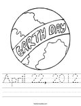 April 22, 2012 Worksheet