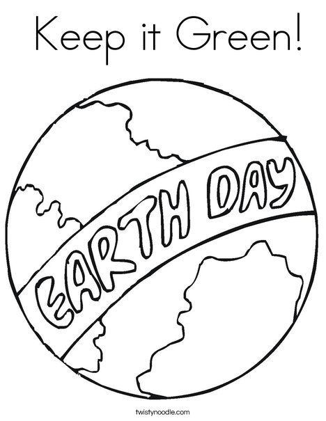 April 22, 2012 Coloring Page