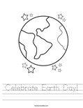 Celebrate Earth Day! Worksheet