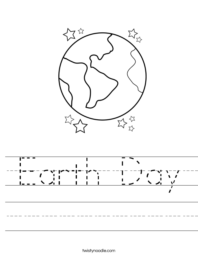 Earth Day Worksheet