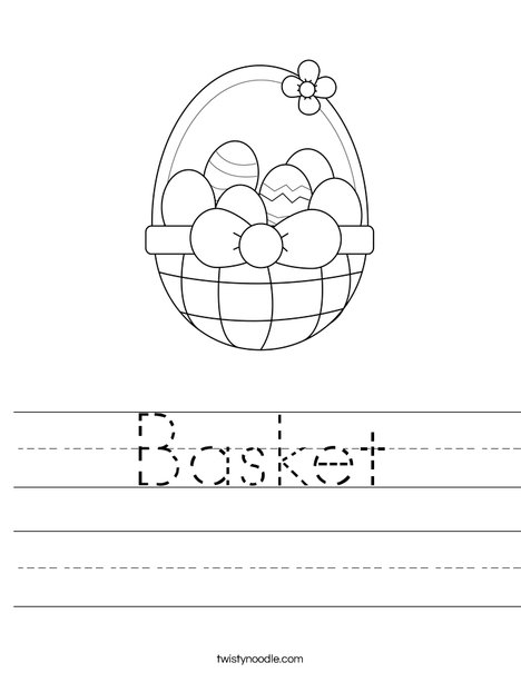 Happy Easter Worksheet