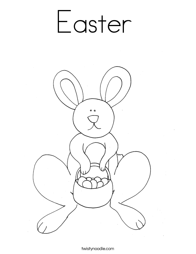 Easter  Coloring Page