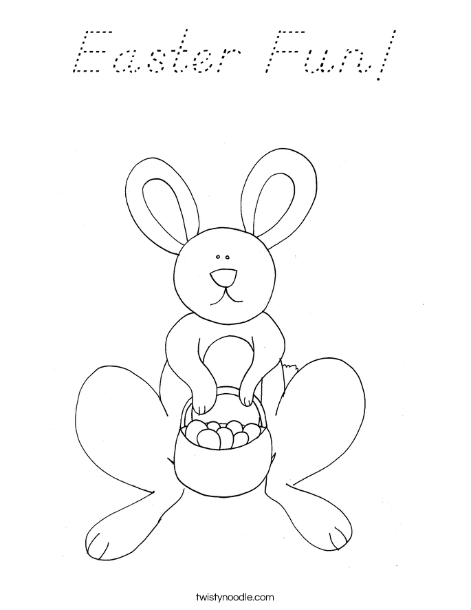 Easter Fun! Coloring Page