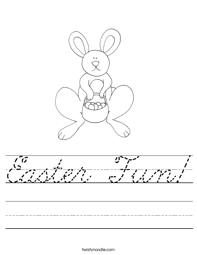 Easter Fun! Worksheet
