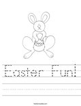 Easter Fun! Worksheet