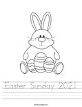 Easter Sunday 2021 Worksheet