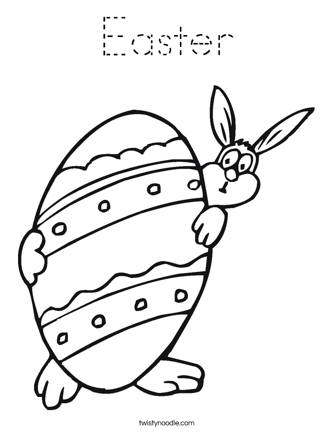 Easter Coloring Page