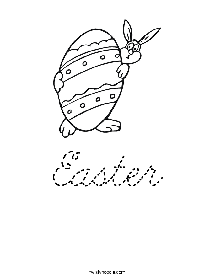 Easter Worksheet