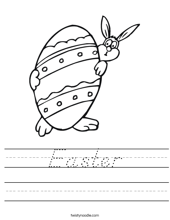 Easter Worksheet