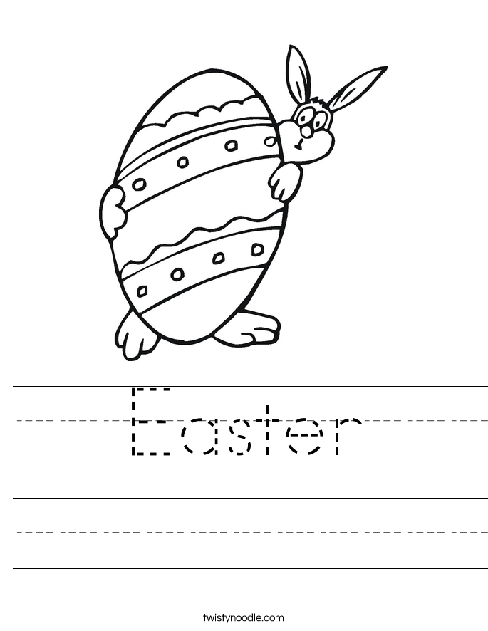 Easter Worksheet