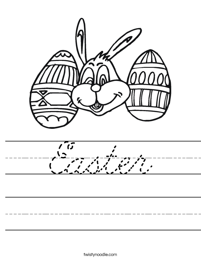 Easter Worksheet