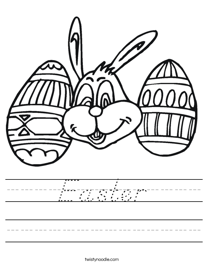 Easter Worksheet