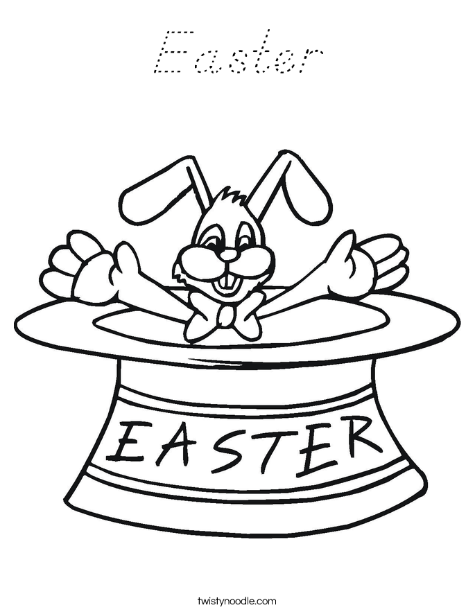 Easter Coloring Page